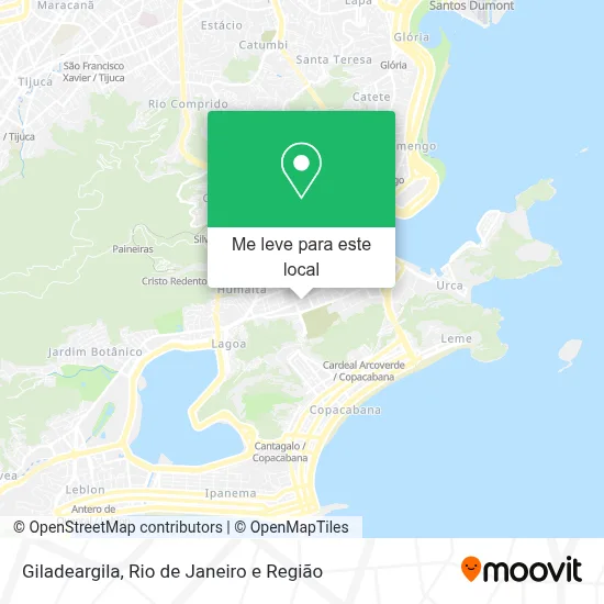 Giladeargila mapa