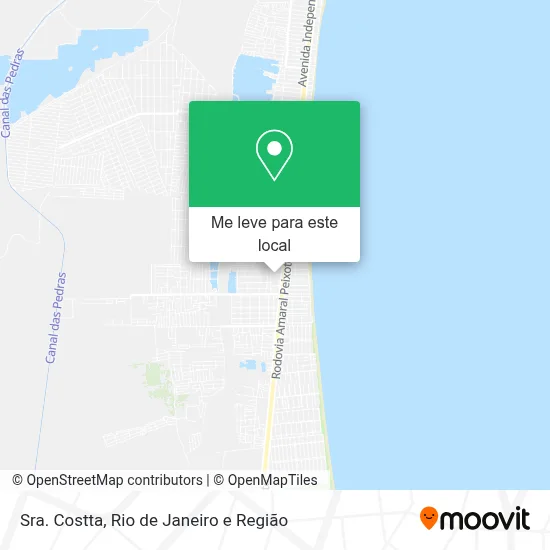 Sra. Costta mapa
