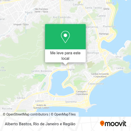 Alberto Bastos mapa