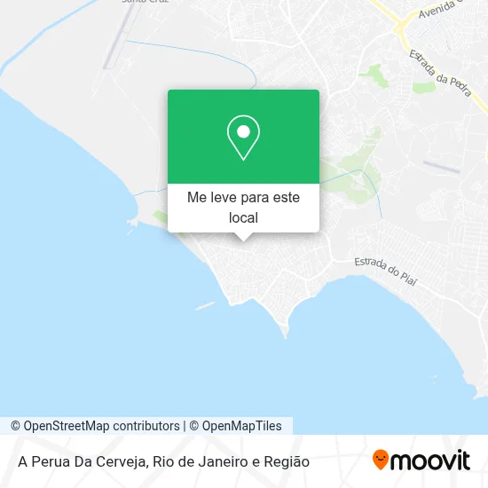 A Perua Da Cerveja mapa