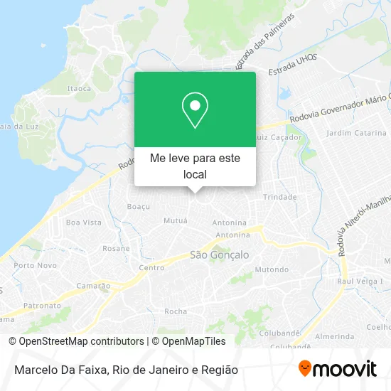 Marcelo Da Faixa mapa