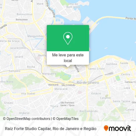 Raíz Forte Studio Capilar mapa