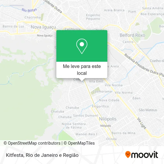 Kitfesta mapa