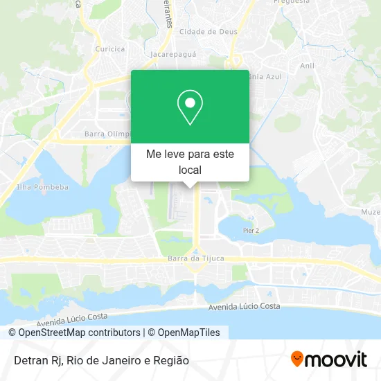 Detran Rj mapa