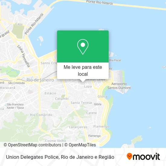 Union Delegates Police mapa