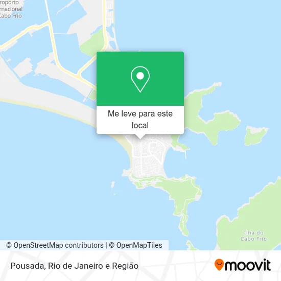 Pousada mapa