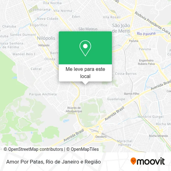 Amor Por Patas mapa