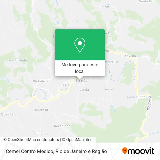 Cemei Centro Medico mapa