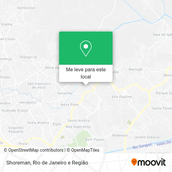 Shoreman mapa
