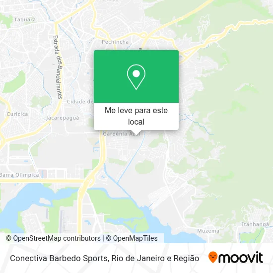 Conectiva Barbedo Sports mapa