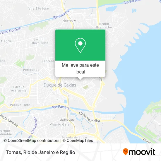 Tomas mapa