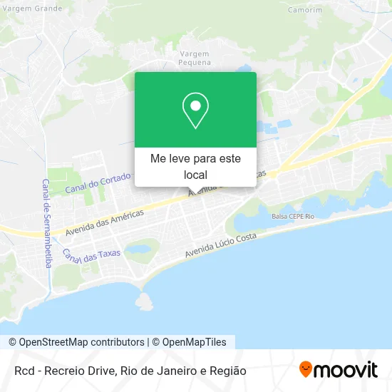 Rcd - Recreio Drive mapa