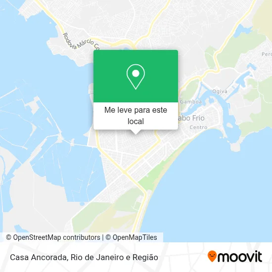 Casa Ancorada mapa