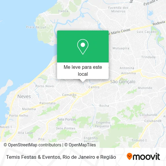 Temis Festas & Eventos mapa