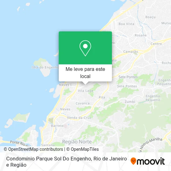 Condomínio Parque Sol Do Engenho mapa