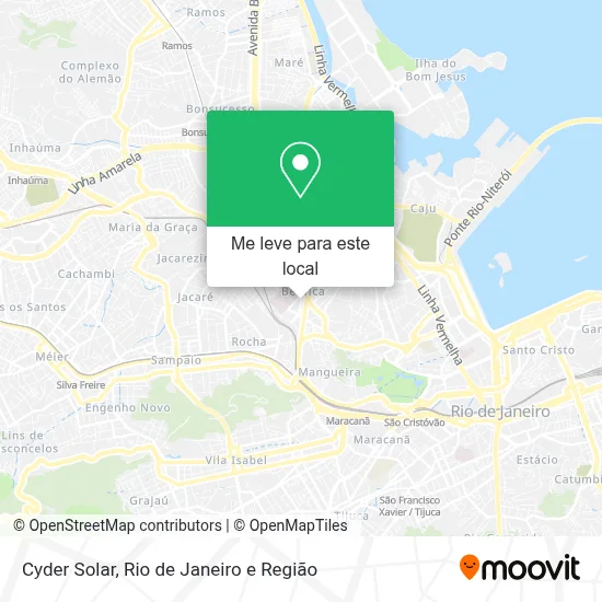 Cyder Solar mapa