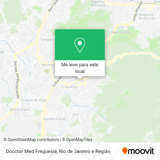 Docctor Med Freguesia mapa