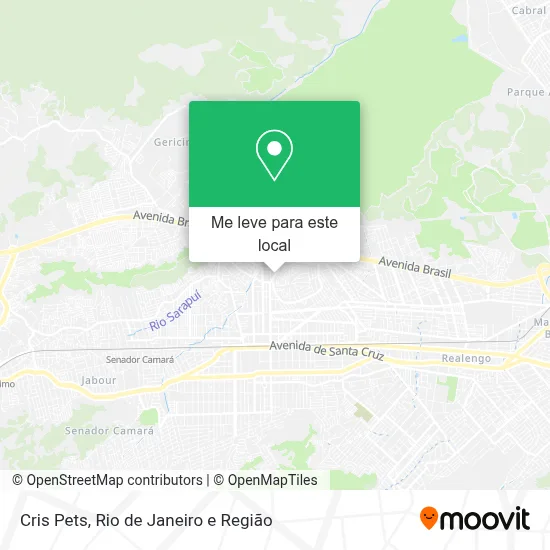 Cris Pets mapa
