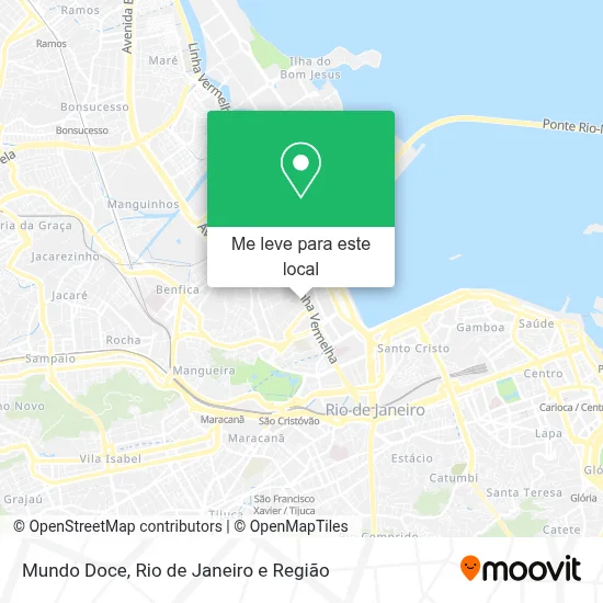 Mundo Doce mapa