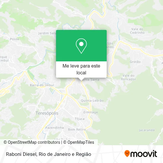 Raboni Diesel mapa