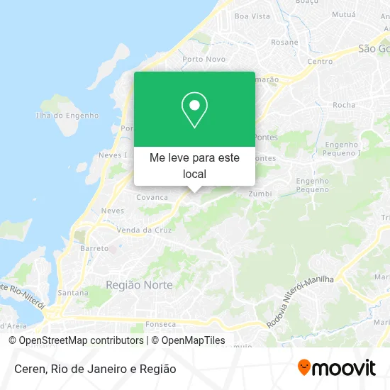 Ceren mapa