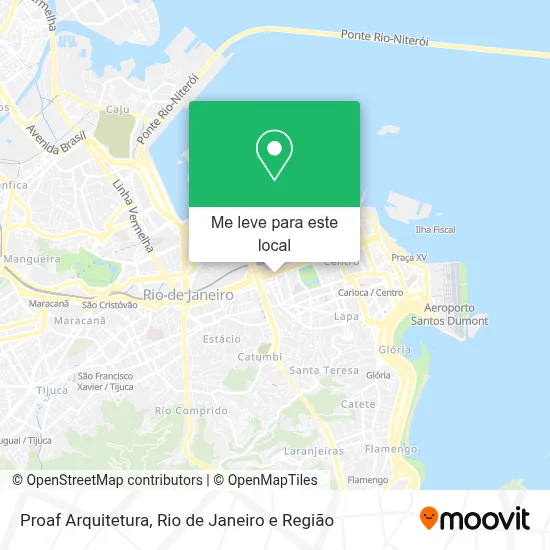 Proaf Arquitetura mapa