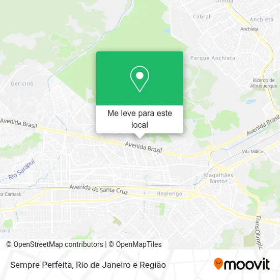 Sempre Perfeita mapa