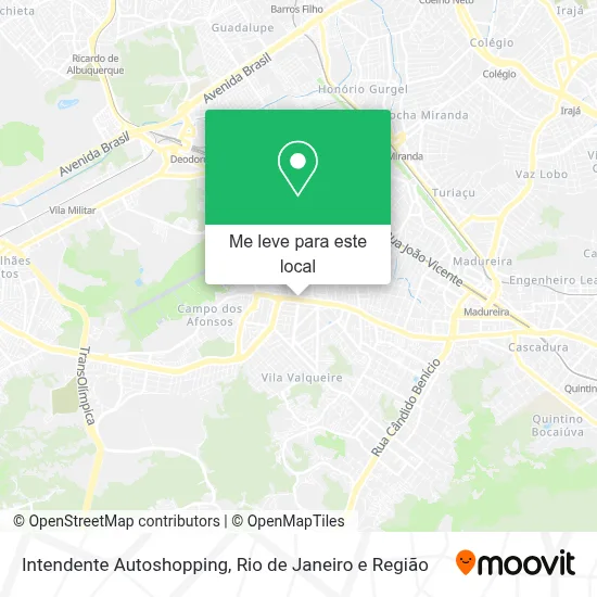 Intendente Autoshopping mapa