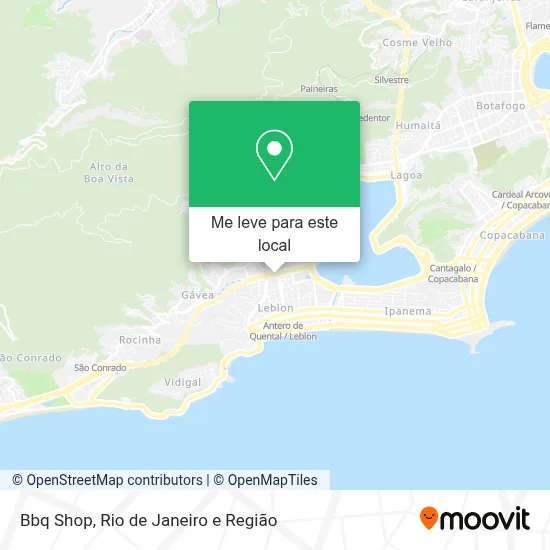 Bbq Shop mapa
