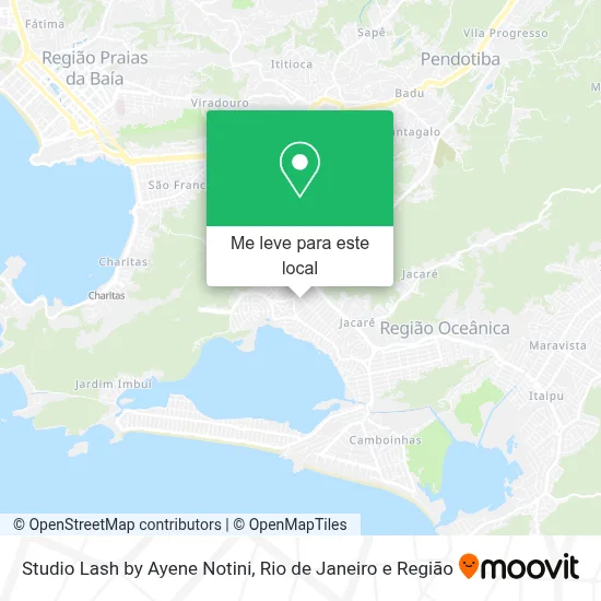 Studio Lash by Ayene Notini mapa