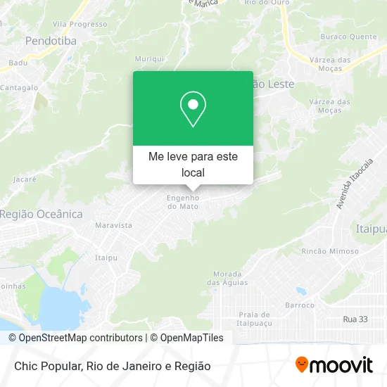 Chic Popular mapa