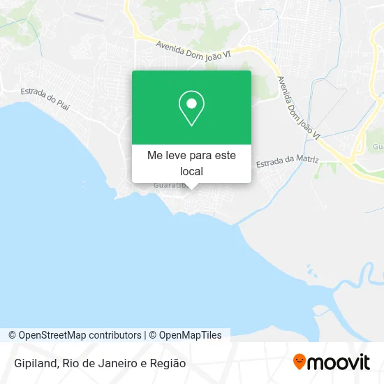Gipiland mapa