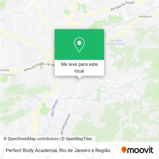 Perfect Body Academia mapa