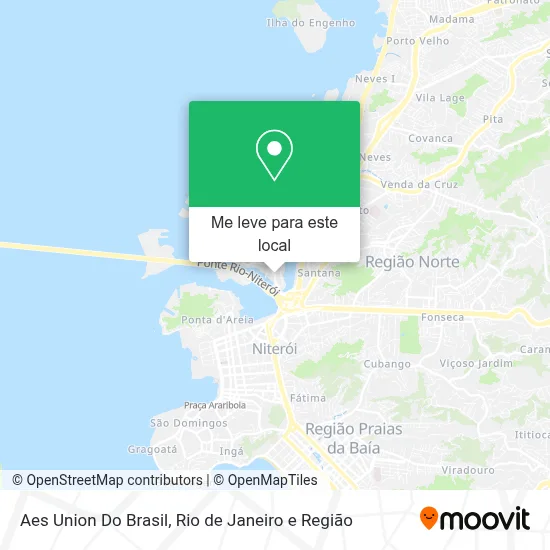 Aes Union Do Brasil mapa
