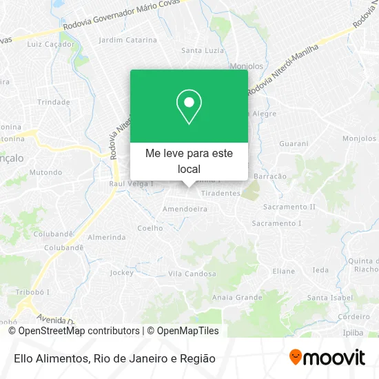 Ello Alimentos mapa