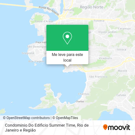 Condominio Do Edificio Summer Time mapa