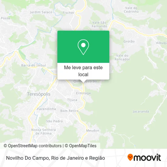 Novilho Do Campo mapa