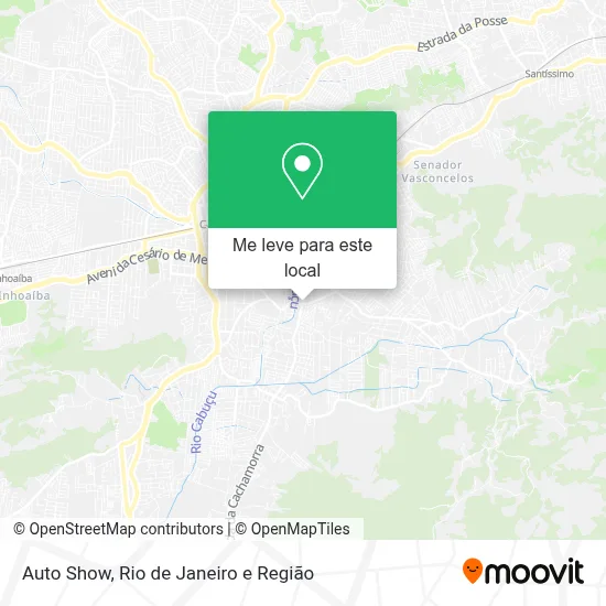 Auto Show mapa