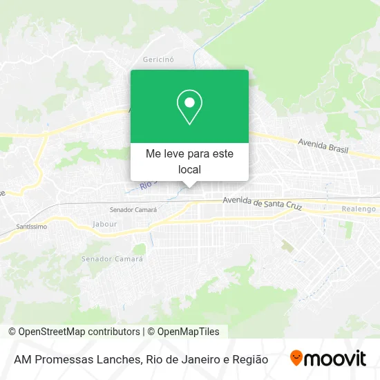 AM Promessas Lanches mapa