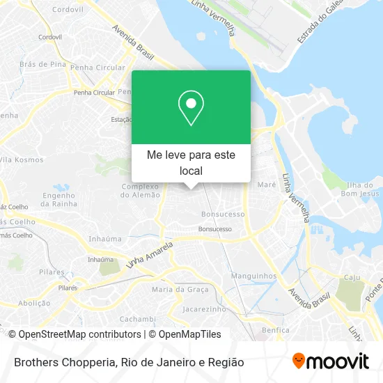 Brothers Chopperia mapa