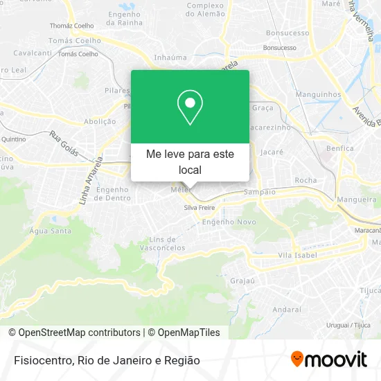 Fisiocentro mapa