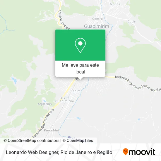 Leonardo Web Designer mapa