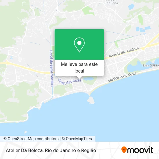 Atelier Da Beleza mapa