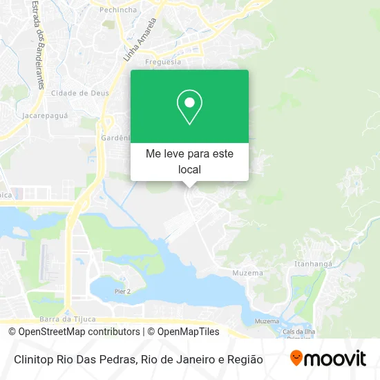Clinitop Rio Das Pedras mapa