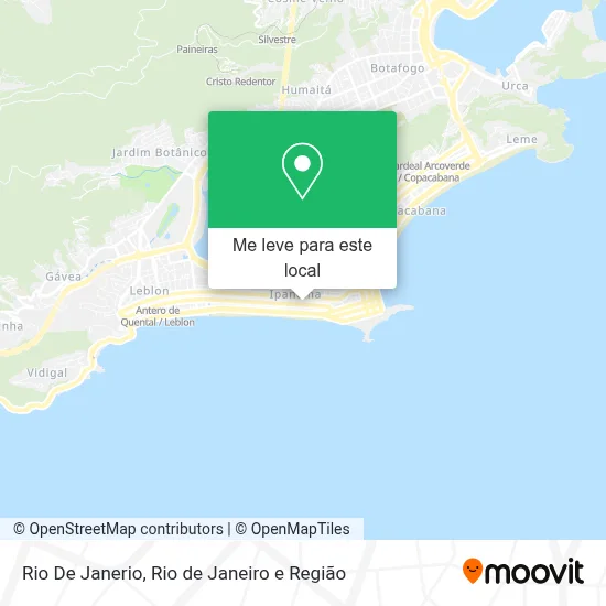 Rio De Janerio mapa