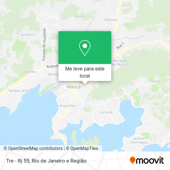 Tre - Rj 55 mapa