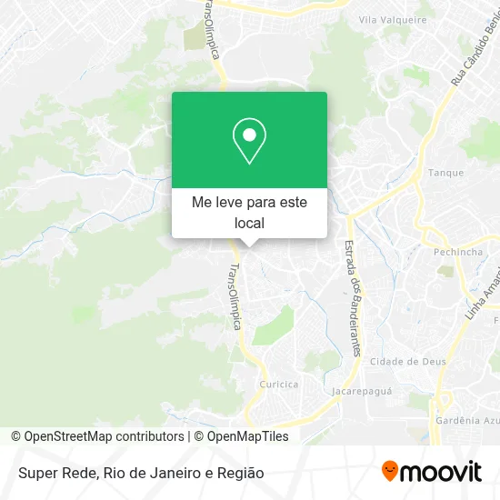 Super Rede mapa