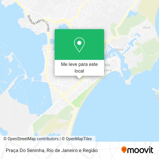 Praça Do Seninha mapa