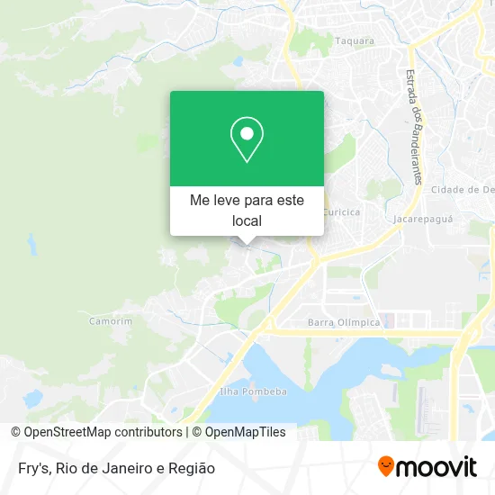Fry's mapa