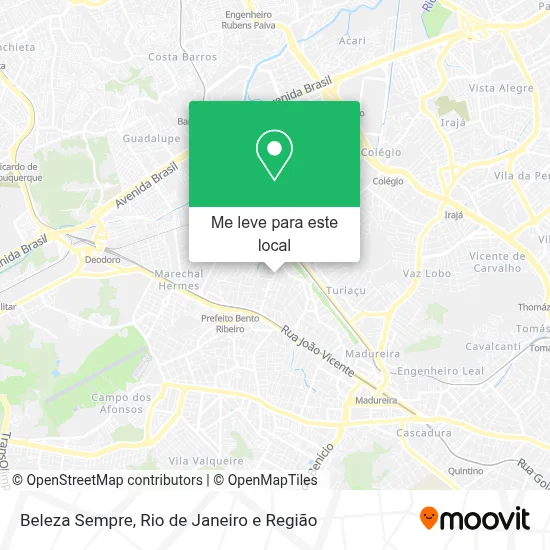 Beleza Sempre mapa